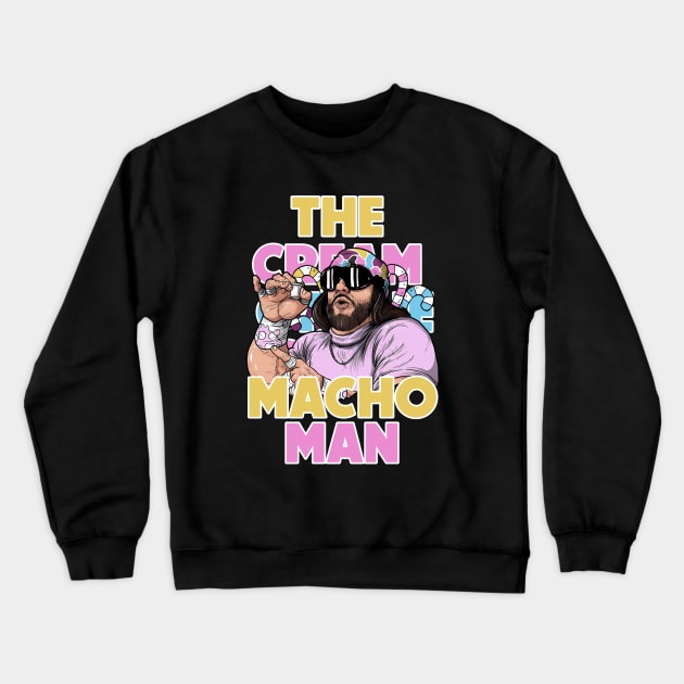 Smackdown - Macho Man Crewneck Sweatshirt by Ubold